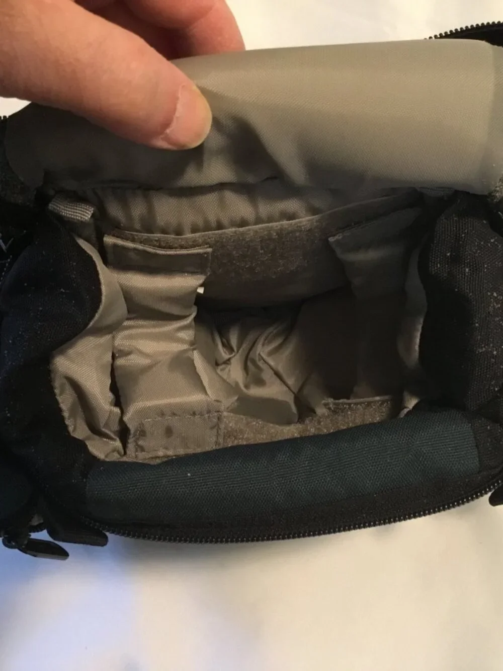 LowePro Off Trail 1 Fanny Pack Waist Belt Pack Double Lens Camera Case Green